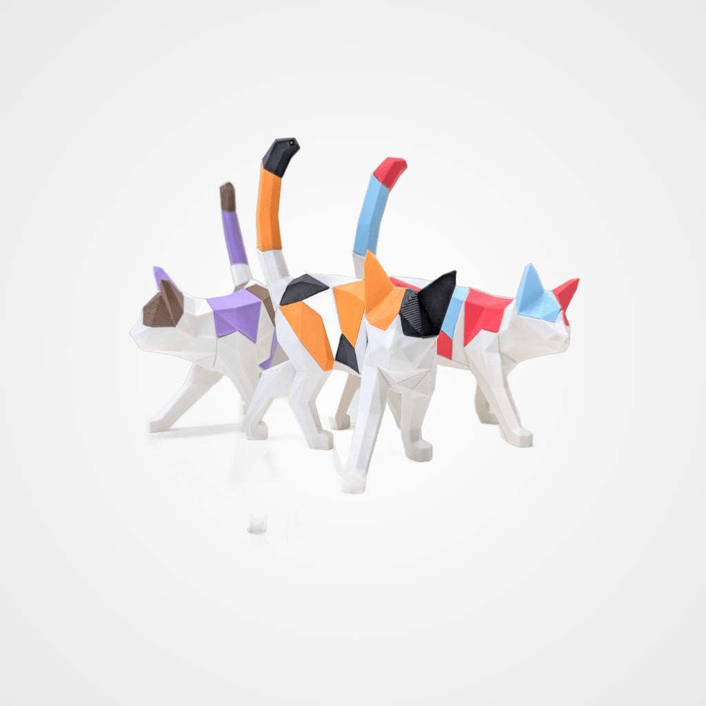 3D Printed Walking Cat Toy for Kids 8+ Years by Kalaadhara